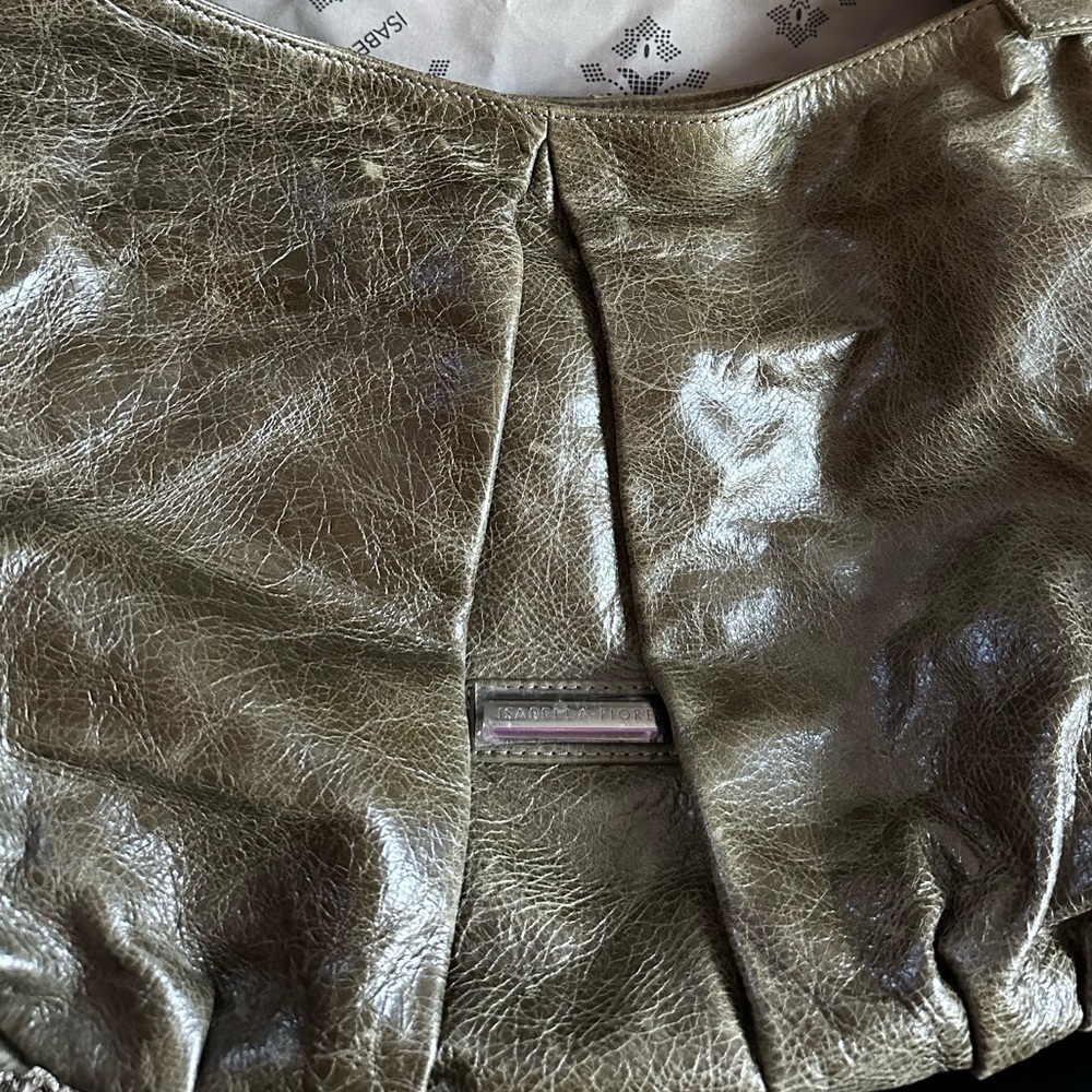Olive Bella Fleur leather Hobo bag NWT